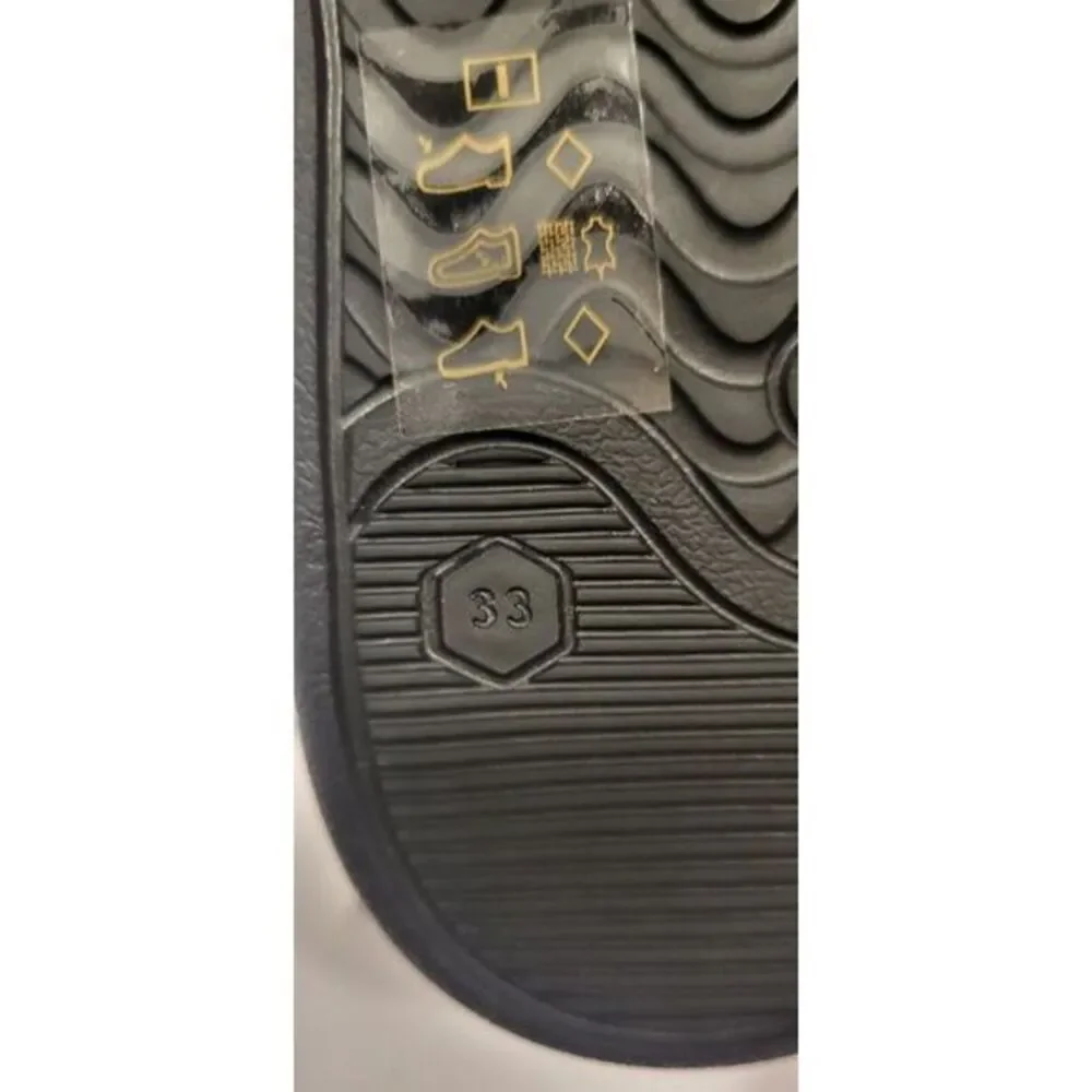 Geox Sneakers Girls Black/Rasberry Fur‎ decorations size 1 - Picture 8 of 12